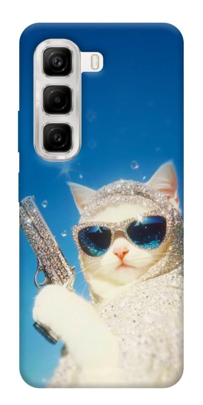 Чехол itsPrint Diamond kitty для Infinix Hot 50 4G, животные, купить оптом с доставкой