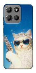 Чехол itsPrint Diamond kitty для Motorola Moto G15 4G