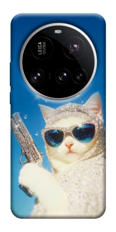 Чехол itsPrint Diamond kitty для Xiaomi 15 Ultra, животные, купить оптом с доставкой