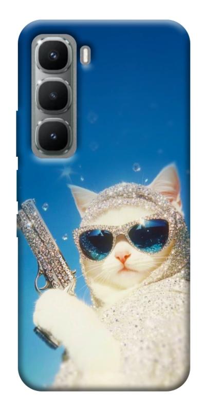 Чехол itsPrint Diamond kitty для Infinix Hot 60 Pro, животные, купить оптом с доставкой