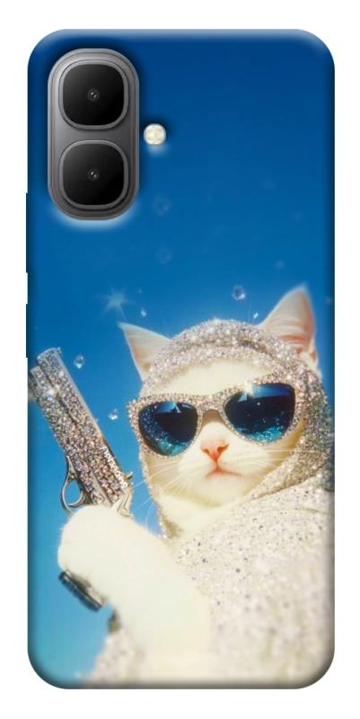 Чехол itsPrint Diamond kitty для Infinix Smart 10, животные, купить оптом с доставкой