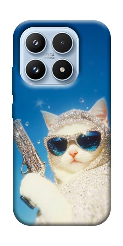 Чехол itsPrint Diamond kitty для Xiaomi 17 Pro, животные, купить оптом с доставкой