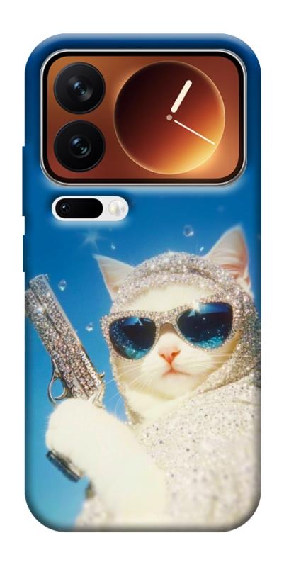 Чехол itsPrint Diamond kitty для Xiaomi 17 Pro Max, животные, купить оптом с доставкой