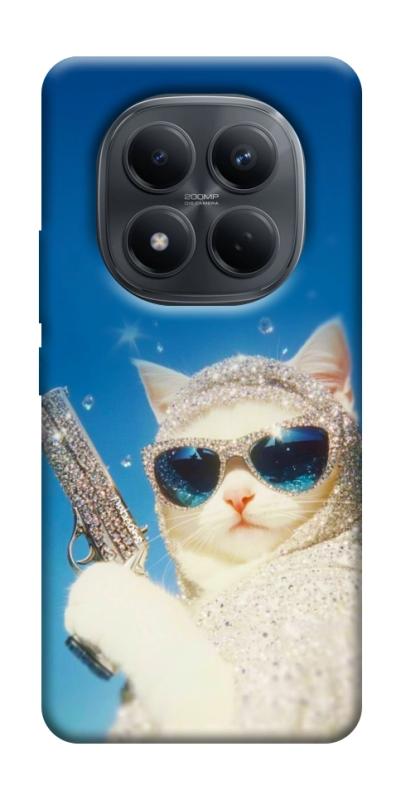 Чехол itsPrint Diamond kitty для Xiaomi Redmi Note 15 Pro 4G, животные, купить оптом с доставкой