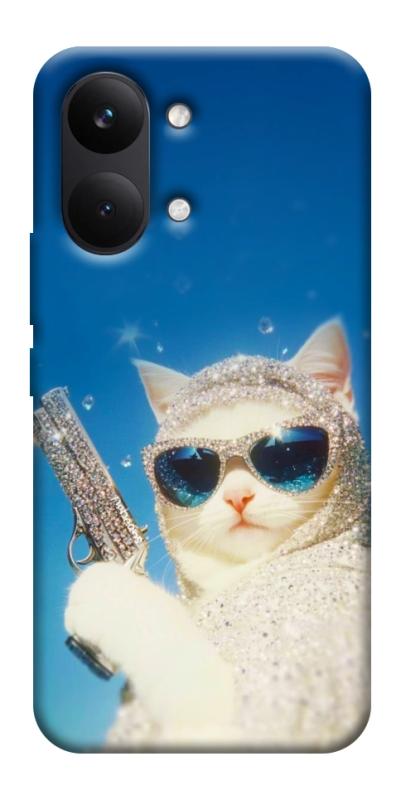 Чохол itsPrint Diamond kitty для Xiaomi Poco X8 Pro Max, тварини, купити оптом з доставкою