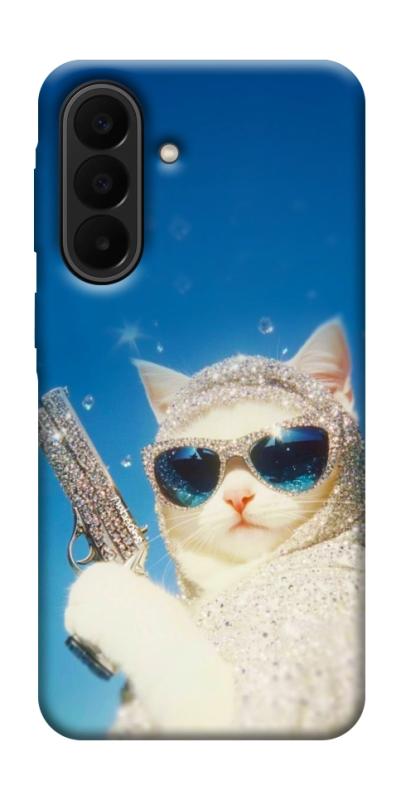 Чохол itsPrint Diamond kitty для Samsung Galaxy A27, тварини, купити оптом з доставкою