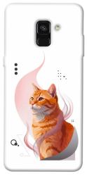 Чехол itsPrint Ginger cat для Samsung A530 Galaxy A8 (2018)