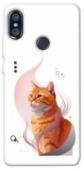Чехол itsPrint Ginger cat для Xiaomi Redmi Note 5 Pro / Note 5 (AI Dual Camera)