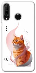Чехол itsPrint Ginger cat для Huawei P30 lite