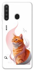 Чехол itsPrint Ginger cat для Samsung Galaxy A21