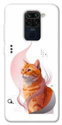 Чехол itsPrint Ginger cat для Xiaomi Redmi Note 9 / Redmi 10X