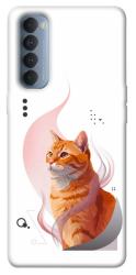 Чехол itsPrint Ginger cat для Oppo Reno 4 Pro