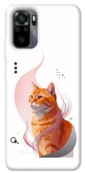 Чехол itsPrint Ginger cat для Xiaomi Redmi Note 10 / Note 10s