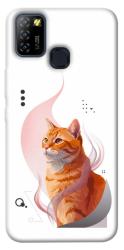 Чехол itsPrint Ginger cat для Infinix Hot 10 Lite