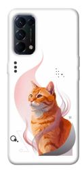 Чехол itsPrint Ginger cat для Oppo Reno 5 4G