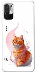 Чехол itsPrint Ginger cat для Xiaomi Redmi Note 10 5G