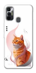 Чехол itsPrint Ginger cat для TECNO Spark 7