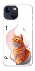 Чехол itsPrint Ginger cat для Apple iPhone 13 mini (5.4")