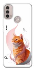 Чехол itsPrint Ginger cat для Motorola Moto E40