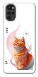 Чехол itsPrint Ginger cat для Motorola Moto G22