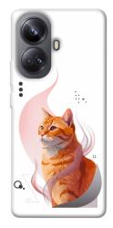 Чехол itsPrint Ginger cat для Realme 10 Pro+