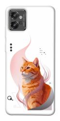 Чехол itsPrint Ginger cat для Motorola Moto G32