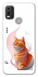Чехол itsPrint Ginger cat для Nokia C21 Plus