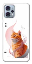 Чехол itsPrint Ginger cat для Motorola Moto G23