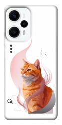 Чехол itsPrint Ginger cat для Xiaomi Poco F5 Pro