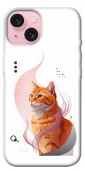 Чехол itsPrint Ginger cat для Apple iPhone 15 (6.1")