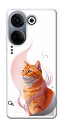 Чехол itsPrint Ginger cat для TECNO Camon 20 Pro (CK7n)