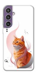 Чехол itsPrint Ginger cat для Samsung Galaxy S23 FE