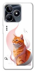 Чехол itsPrint Ginger cat для Realme C53