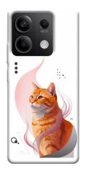 Чехол itsPrint Ginger cat для Xiaomi Redmi Note 13 5G