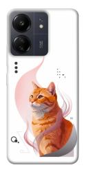Чехол itsPrint Ginger cat для Xiaomi Redmi 13C