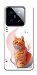 Чехол itsPrint Ginger cat для Xiaomi 14 Pro