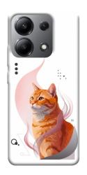 Чехол itsPrint Ginger cat для Xiaomi Redmi Note 13 4G