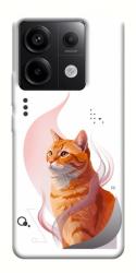 Чехол itsPrint Ginger cat для Xiaomi Redmi Note 13 Pro 4G