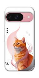 Чехол itsPrint Ginger cat для Google Pixel 9
