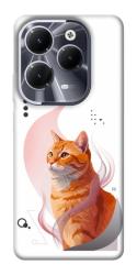 Чехол itsPrint Ginger cat для Infinix Hot 40
