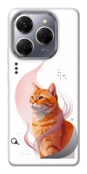 Чехол itsPrint Ginger cat для TECNO Spark 20 Pro