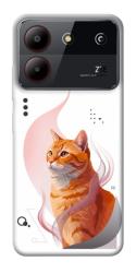 Чехол itsPrint Ginger cat для ZTE Blade A54 4G
