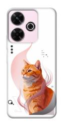 Чехол itsPrint Ginger cat для Xiaomi Redmi 13 4G / Poco M6 4G