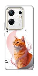 Чехол itsPrint Ginger cat для Infinix Zero 30 4G