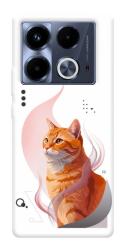 Чехол itsPrint Ginger cat для Infinix Note 40 4G