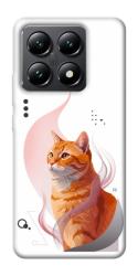 Чехол itsPrint Ginger cat для Xiaomi 14T
