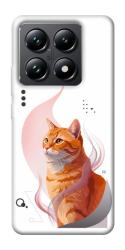 Чехол itsPrint Ginger cat для Xiaomi 14T Pro
