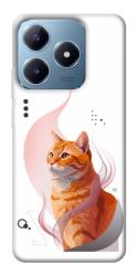 Чехол itsPrint Ginger cat для Realme C63 4G