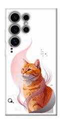 Чехол itsPrint Ginger cat для Samsung Galaxy S25 Ultra
