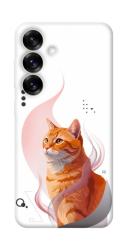 Чехол itsPrint Ginger cat для Samsung Galaxy S25+